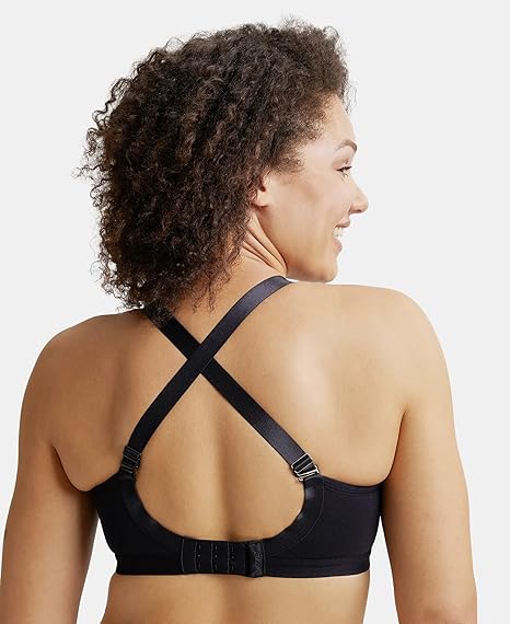 Jockey 1252 Women’s Everyday Wirefree Cotton Bra – Full Coverage with Double-Layered Cups